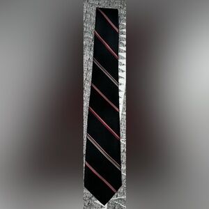 Vintage Andhurst Black silk Tie